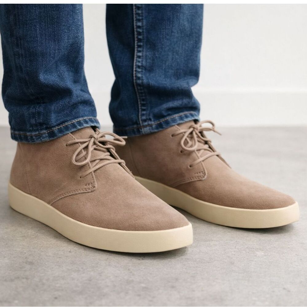 Everlane NWT The Desert Chukka Boot 7.5 Mens NIB Brown Tan Suede Quiet Luxury